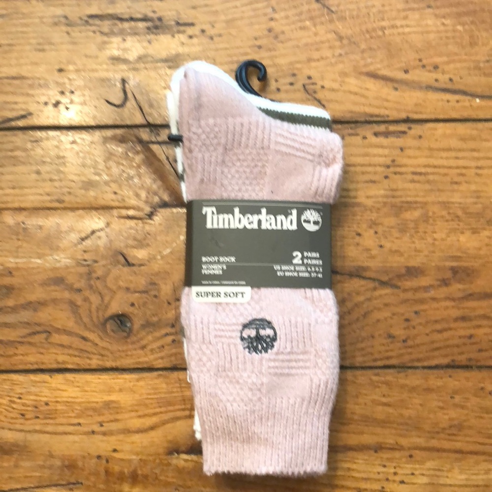 TIMBERLAND SUPERSOFT BOOT SOCKS NWT